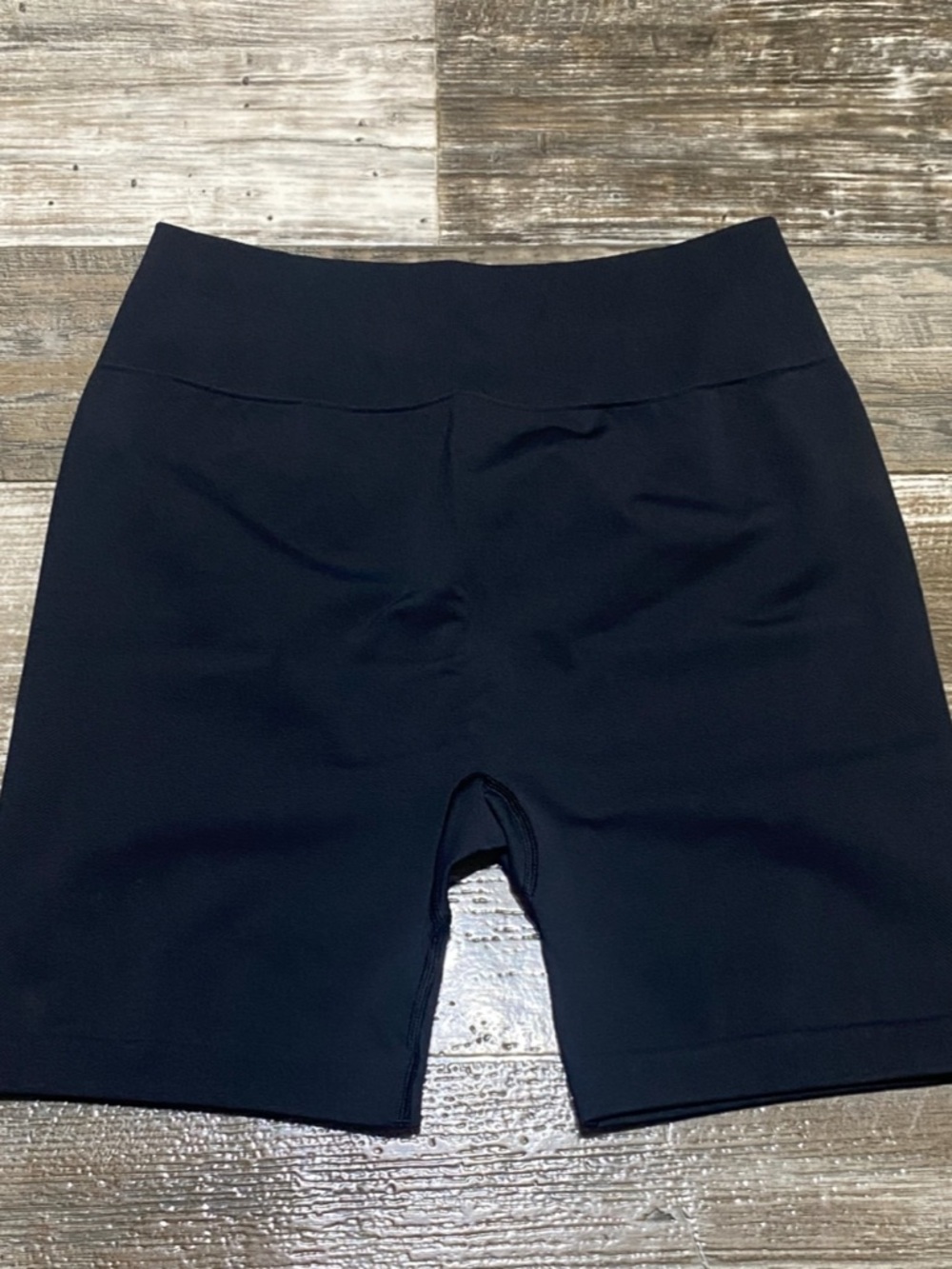 High-Rise Black Performance Bike Shorts for Women